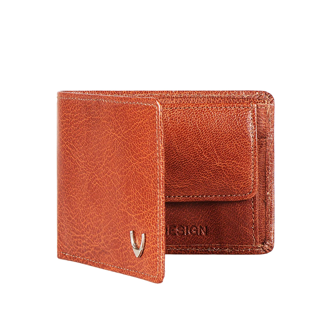 Ee Myw-06A Tan Leather Bi-Fold Wallet - Image 3