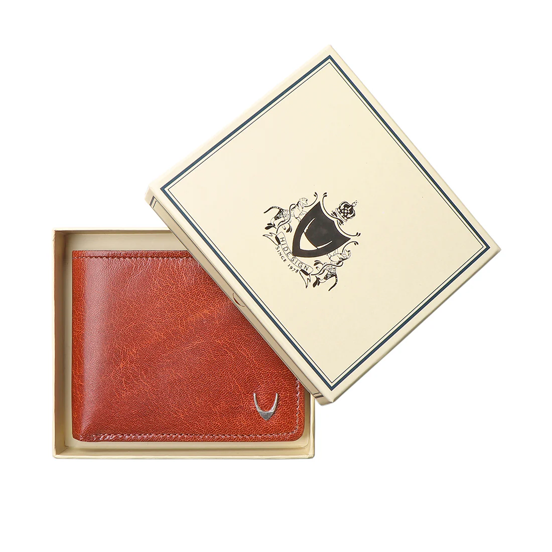 Ee Myw-06A Tan Leather Bi-Fold Wallet - Image 7