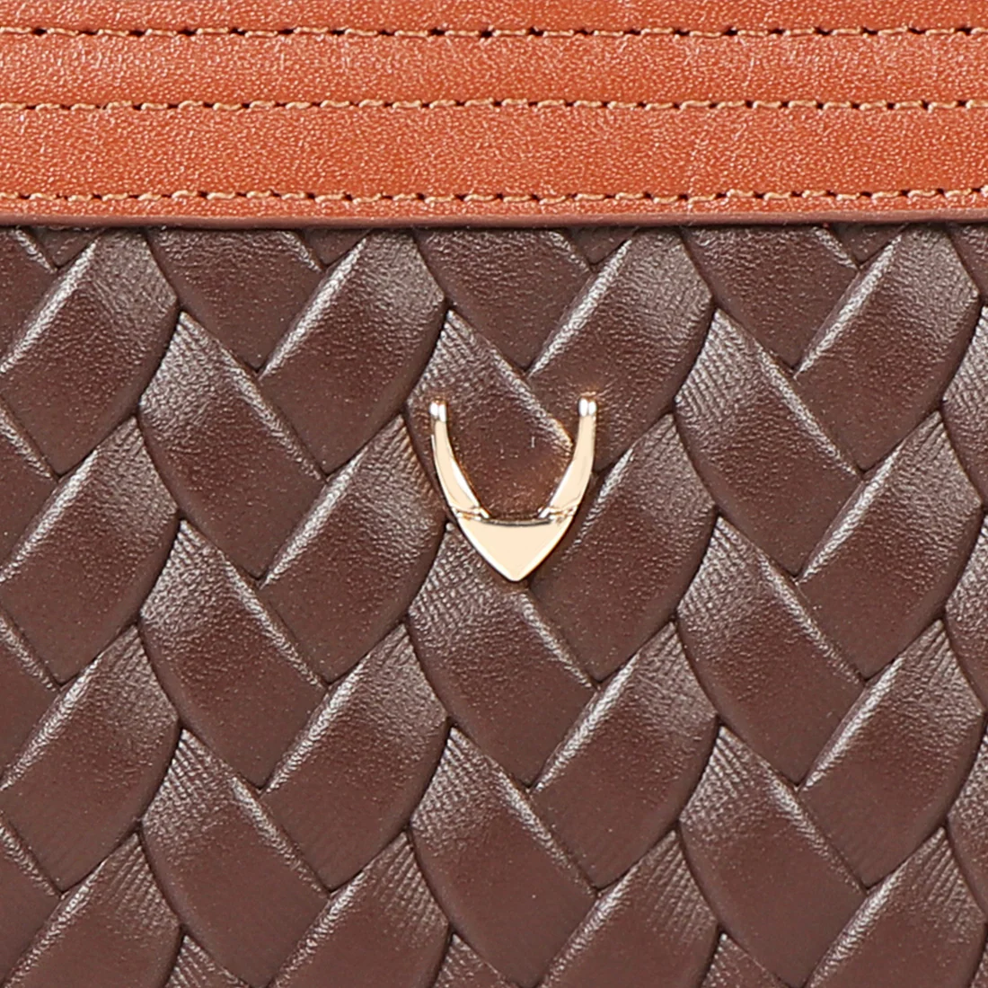 Ee Natalia W2-M Brown Leather Zip Around Wallet - Image 4