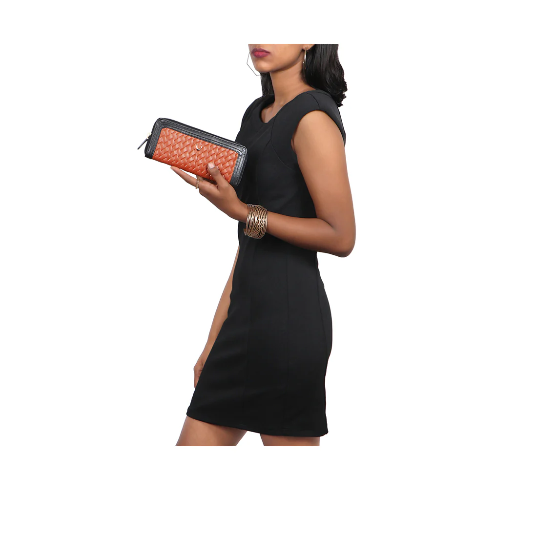 Ee Natalia W2-M Tan Leather Zip Around Wallet - Image 6