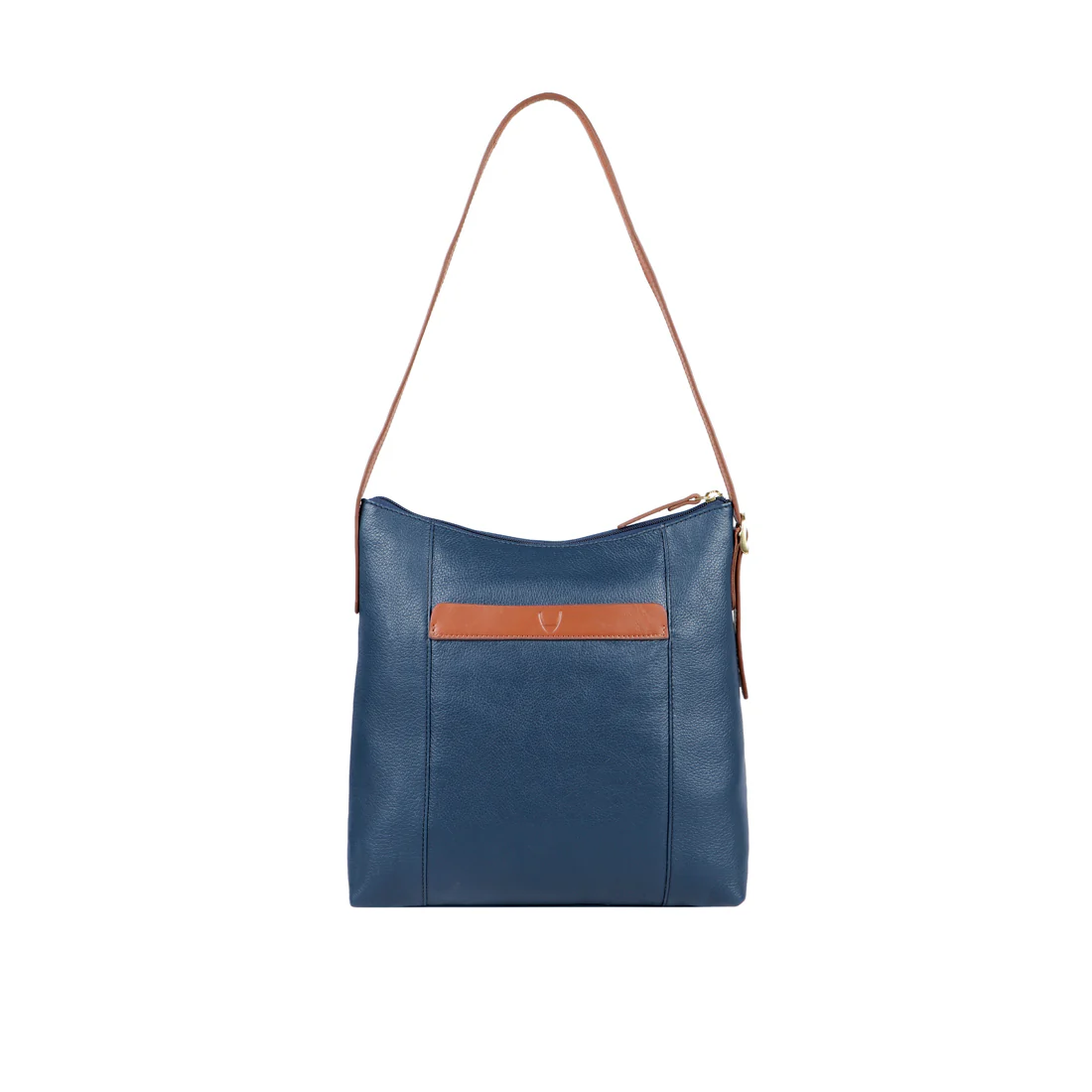 Ee Neptune 02 Blue Leather Shoulder Bag - Image 4