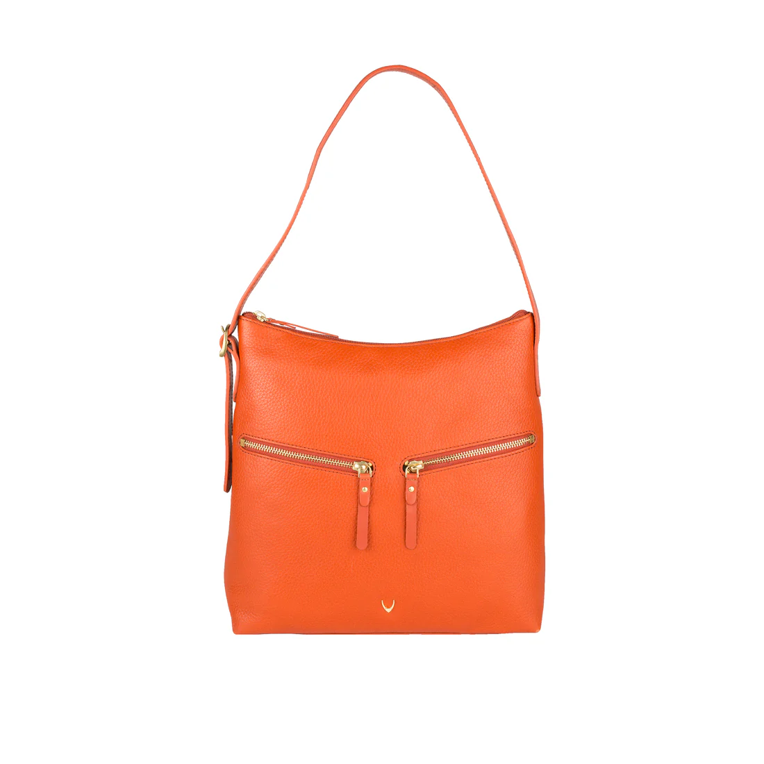 Ee Neptune 02 Orange Leather Shoulder Bag - Image 2