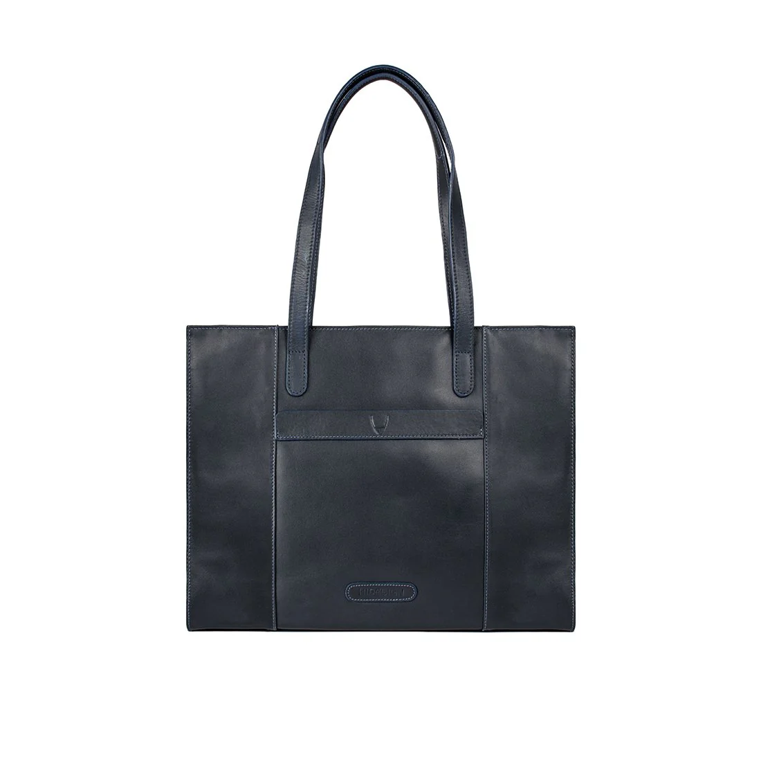 Ee Neptune 03 Blue Leather Tote Bag - Image 3