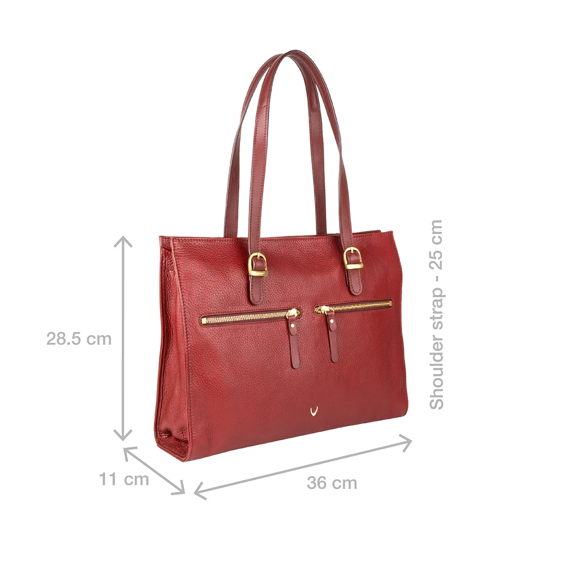 Ee Neptune 03 Marsala Leather Tote Bag - Image 2