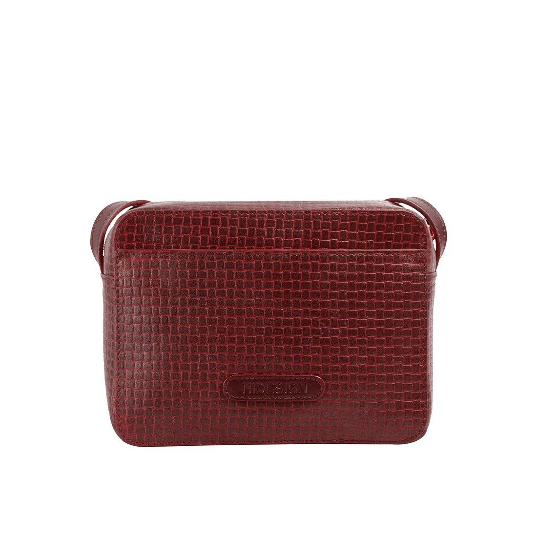 Ee Nyle 01 Red Leather Sling Bag - Image 3
