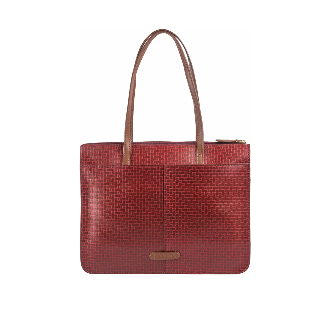 Ee Nyle 02 Red Leather Tote Bag - Image 4
