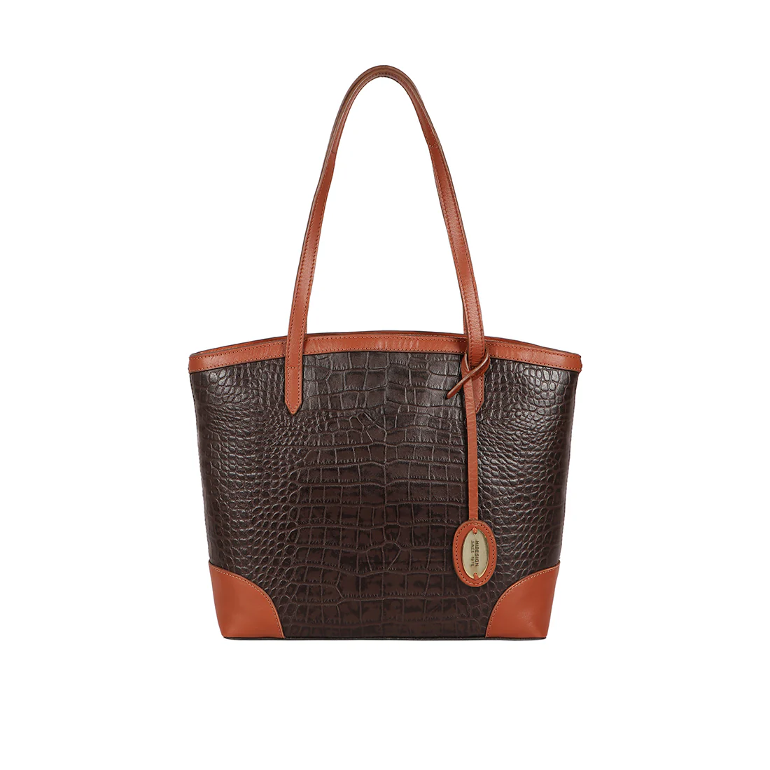 Ee Oprah 03 Brown Leather Tote Bag