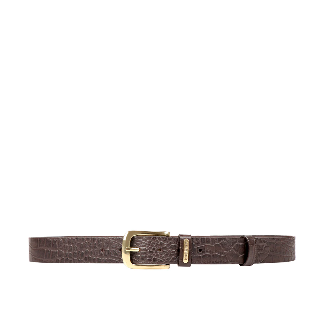 Ee Proteus Men's Brown Non Reversible Leather Belt - Image 2