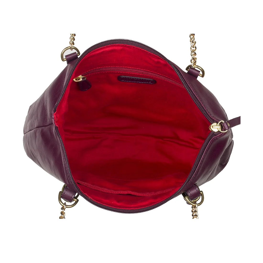Ee Rhine 01 Violet Leather Hobo - Image 4