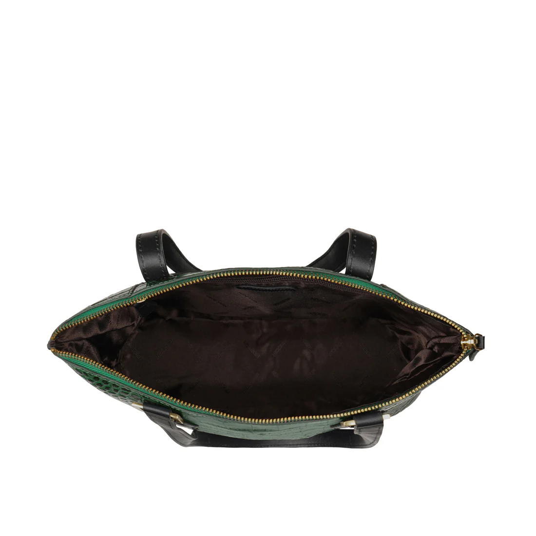 Ee Scorpio 02 Green Leather Tote Bag - Image 5