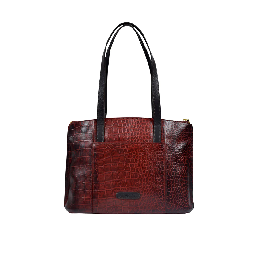 Ee Scorpio 02 Marsala Leather Tote Bag - Image 4