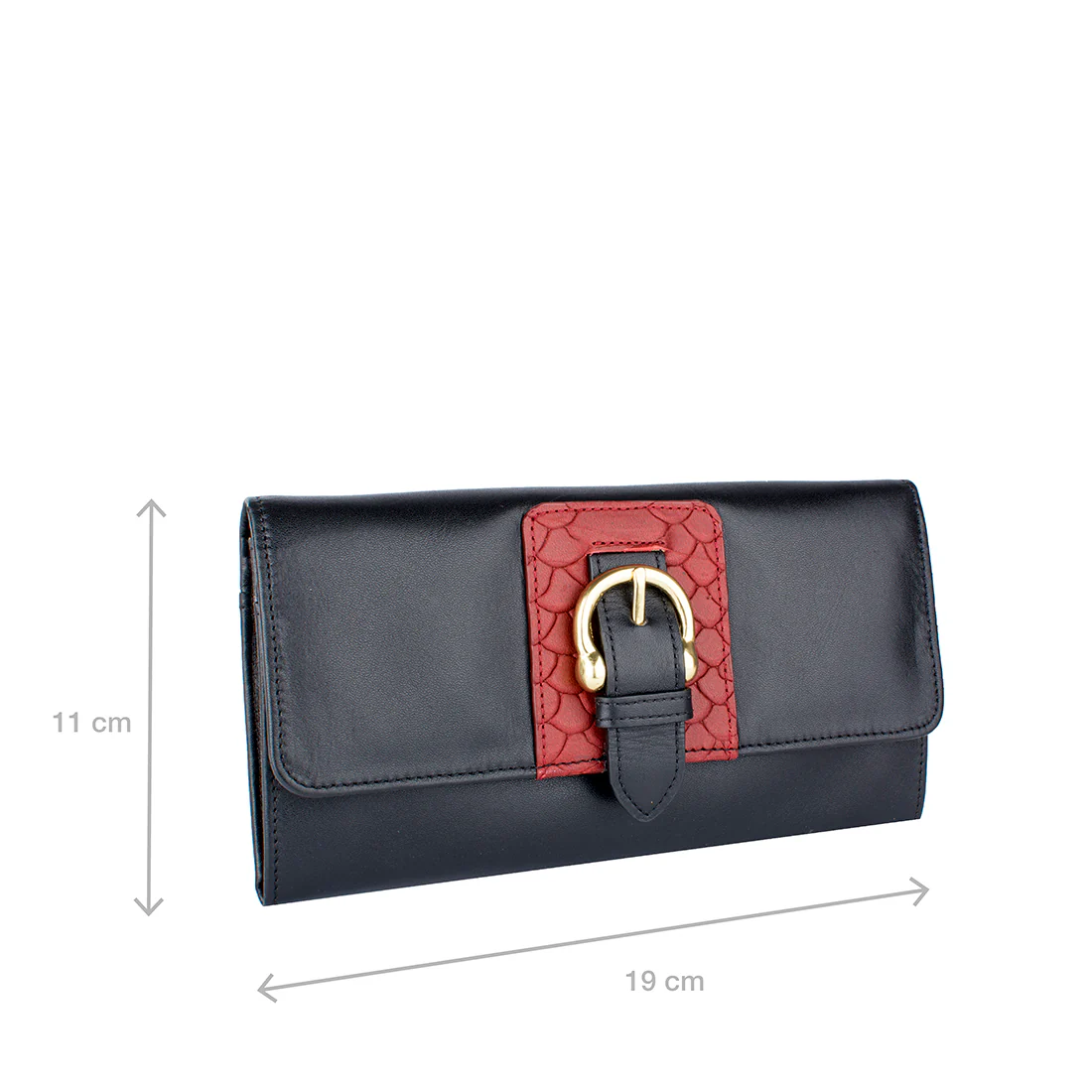 Ee Shanghai W1 Black Leather Clutch Wallet - Image 3