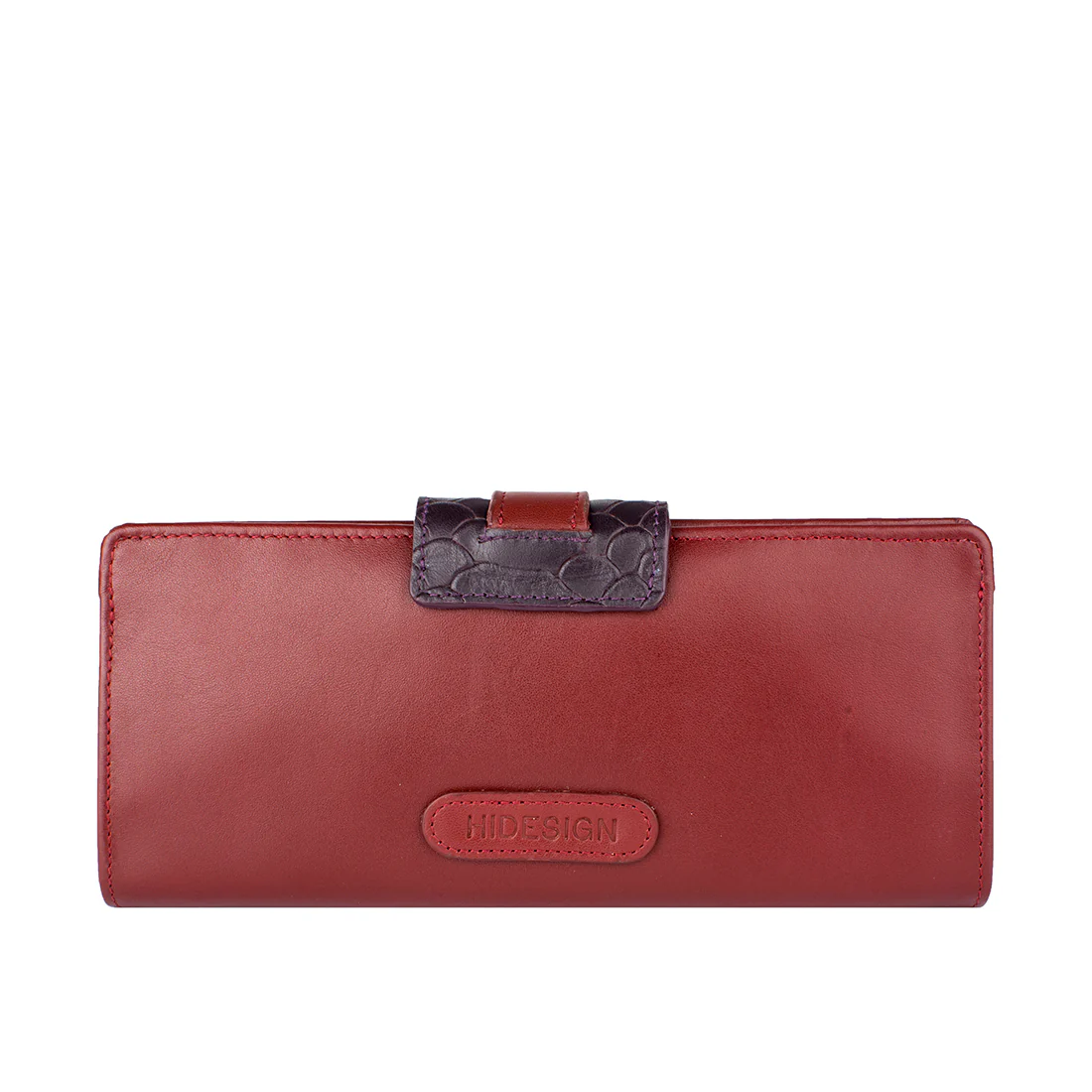Ee Shanghai W2 Marsala Leather Bi-Fold Wallet - Image 4