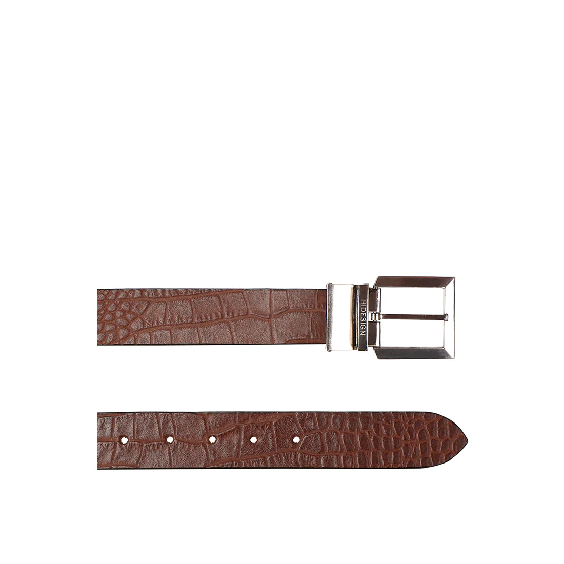 Ee Silva Men's Tan Reversible Leather Belt - Image 5