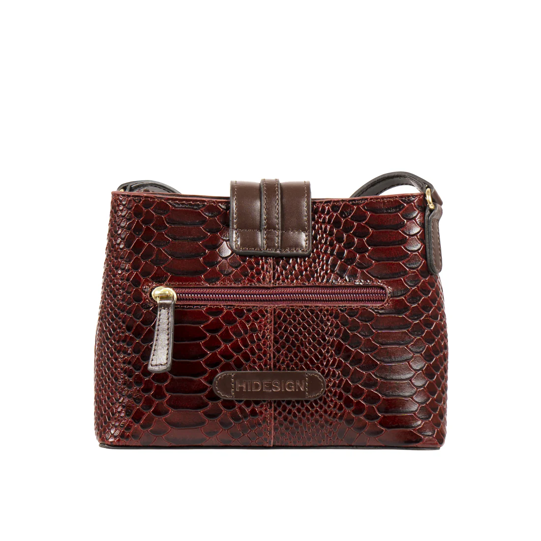 Ee Silvia 03 Red Leather Sling Bag - Image 5