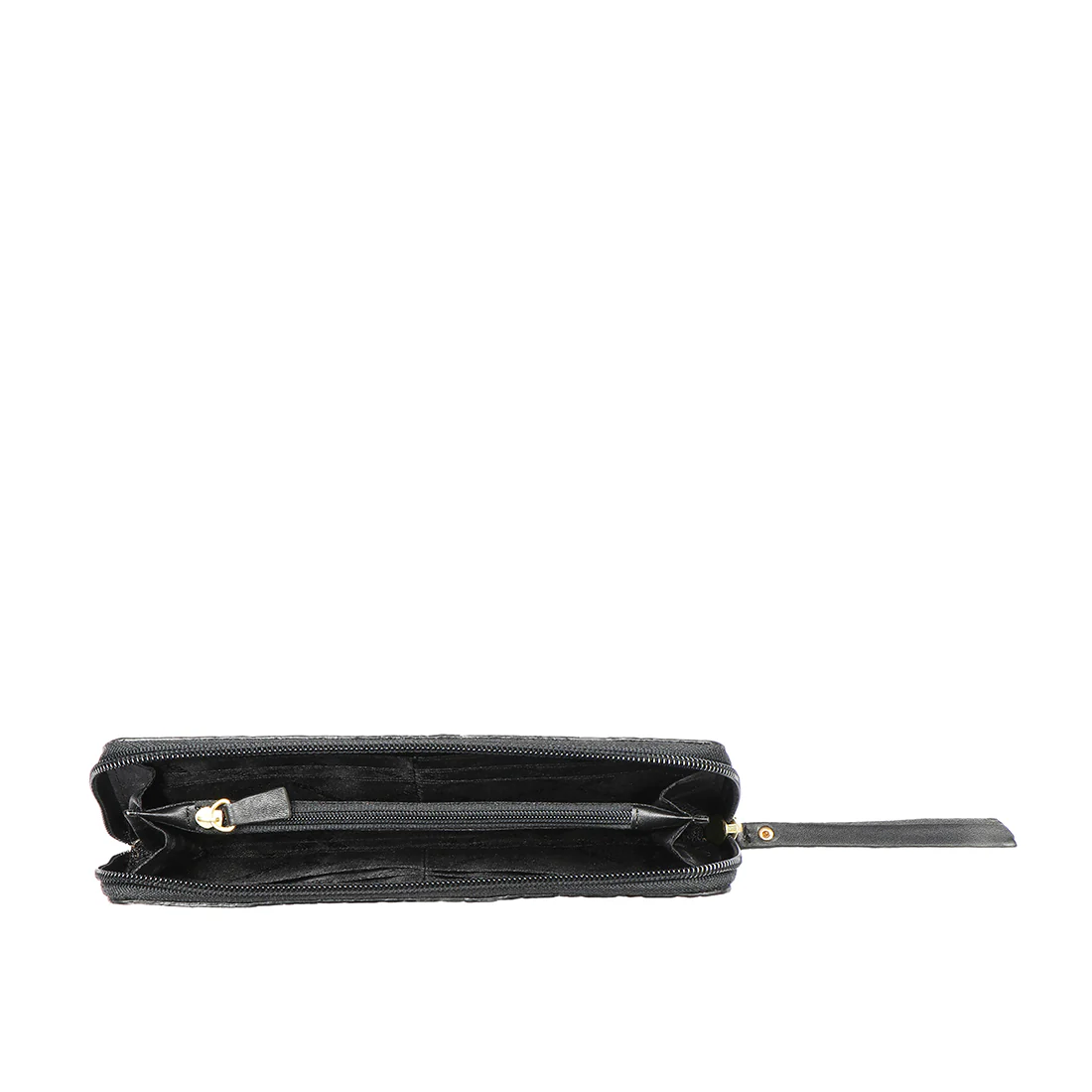 Ee Spruce W1-M Black Leather Zip Around Wallet - Image 6