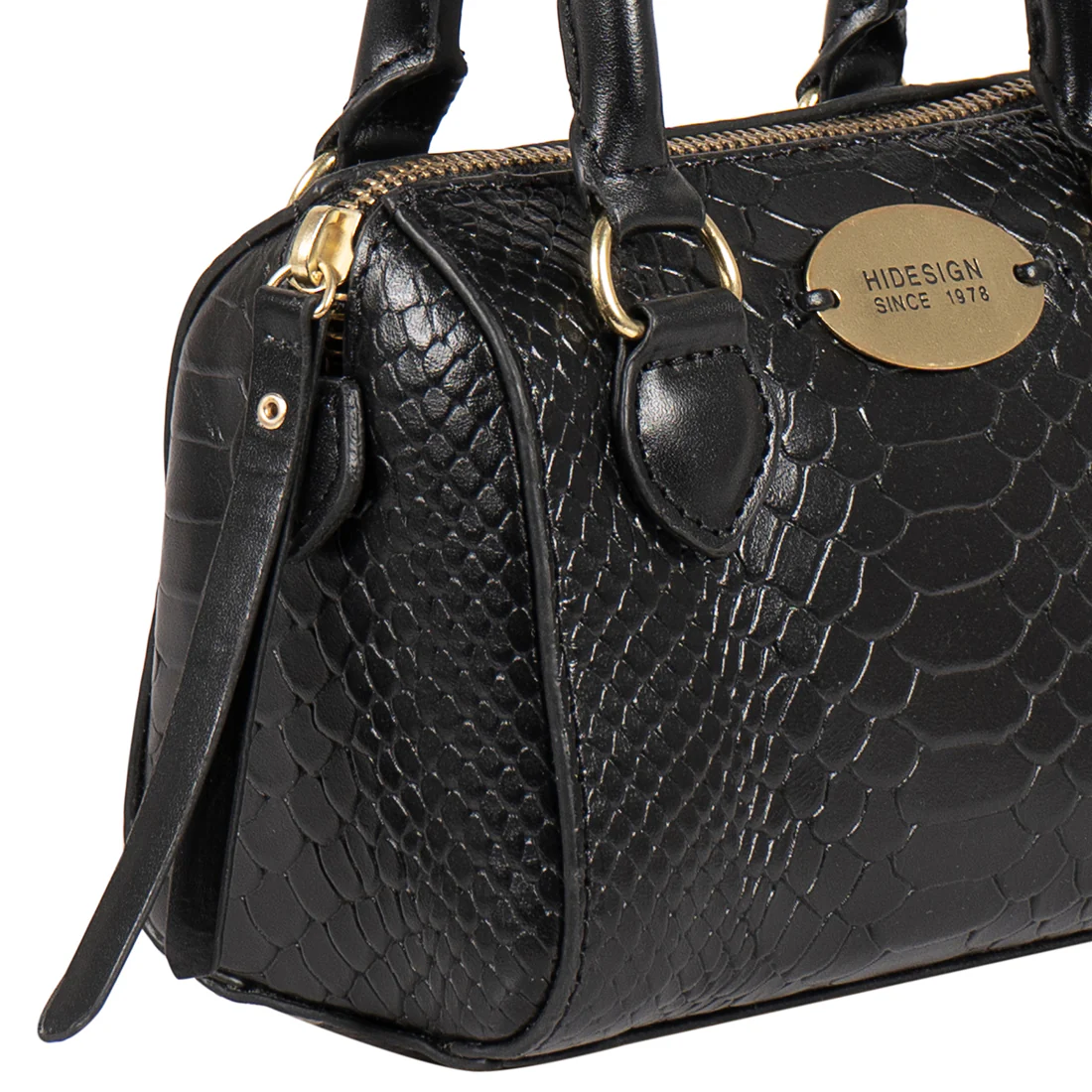 Ee Suzie Black Leather Sling Bag - Image 6