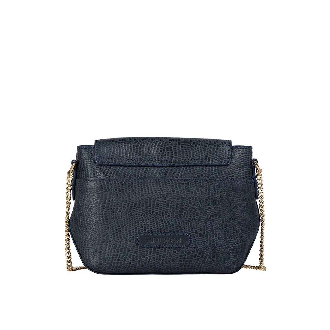 Ee Taurus 03 Blue Leather Sling Bag - Image 3