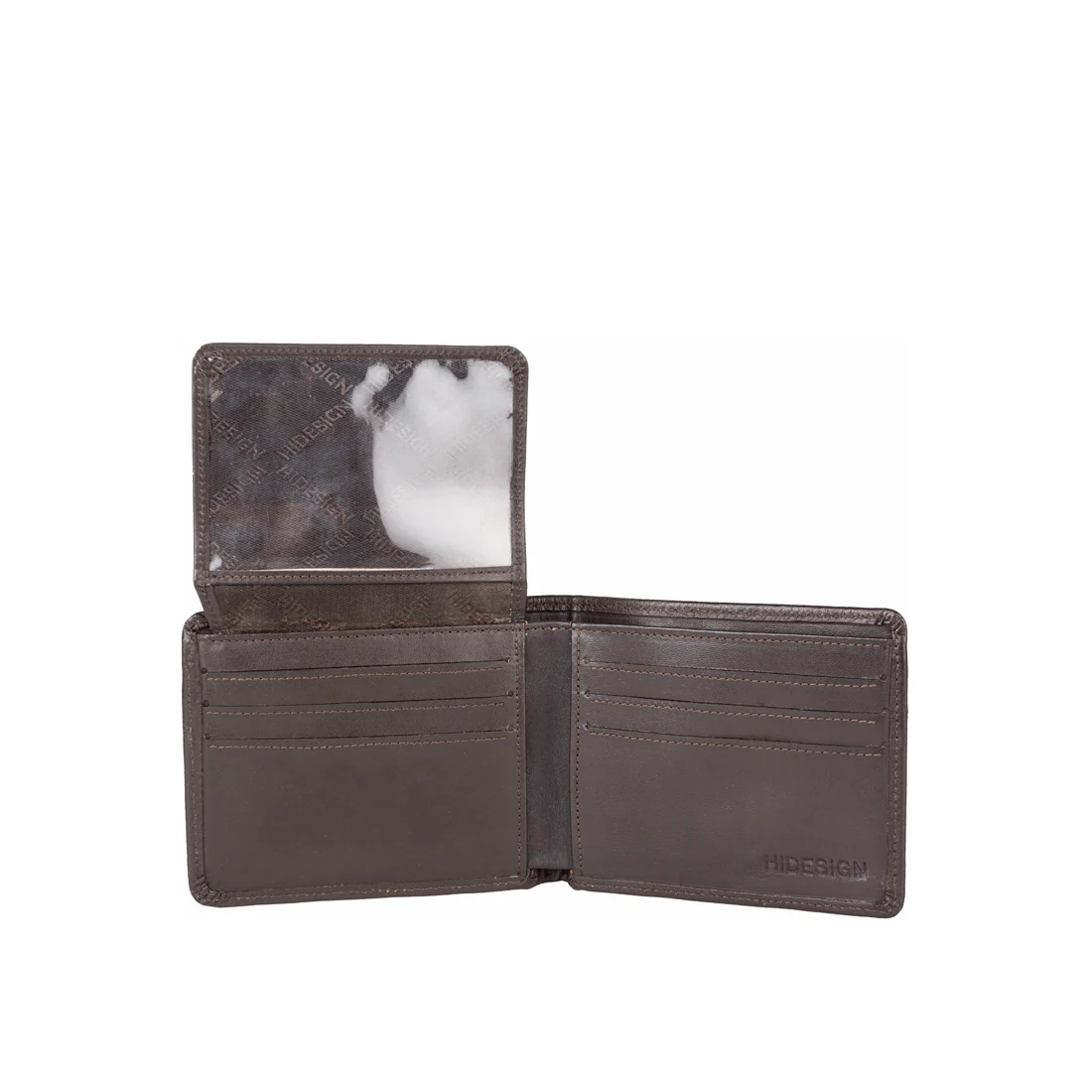 Ee Uranus W2 Brown Leather Bi-Fold Wallet - Image 3