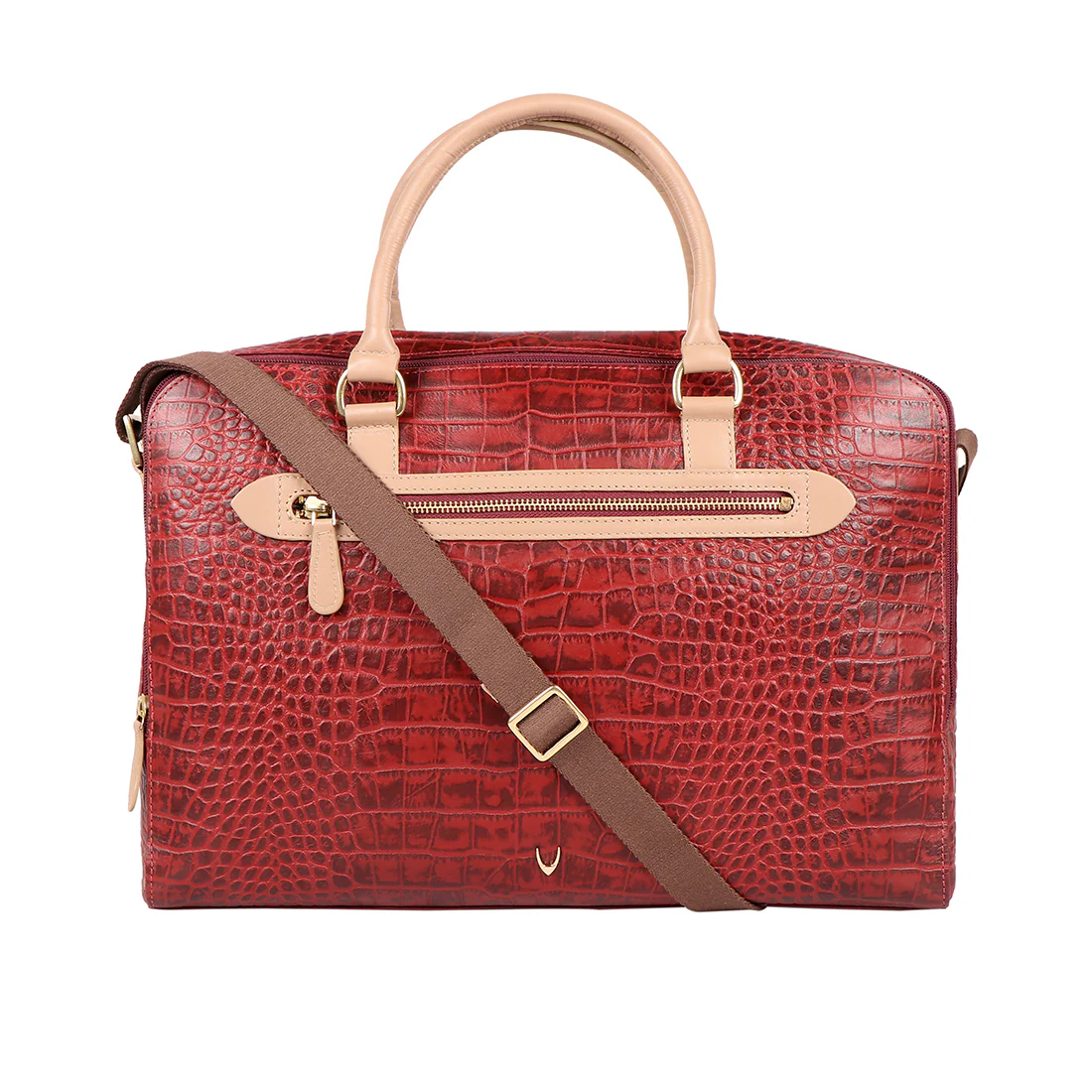 Ee Valentina 01 Marsala Leather Laptop Bag