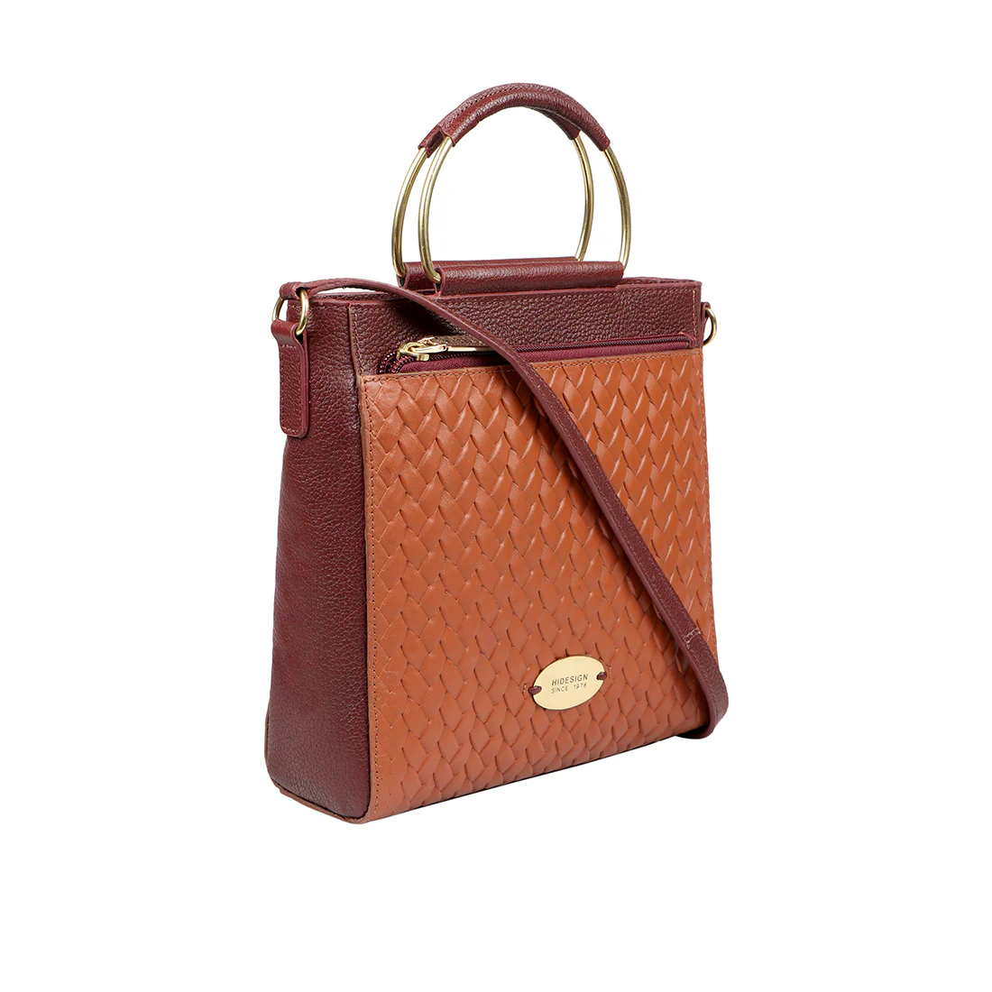 Ee Viola 01 Tan Leather Satchel - Image 2