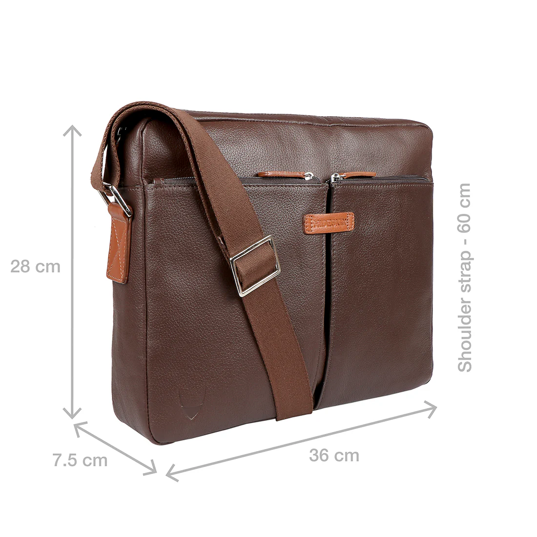 Ee Xavi 01 Brown Leather Crossbody - Image 2