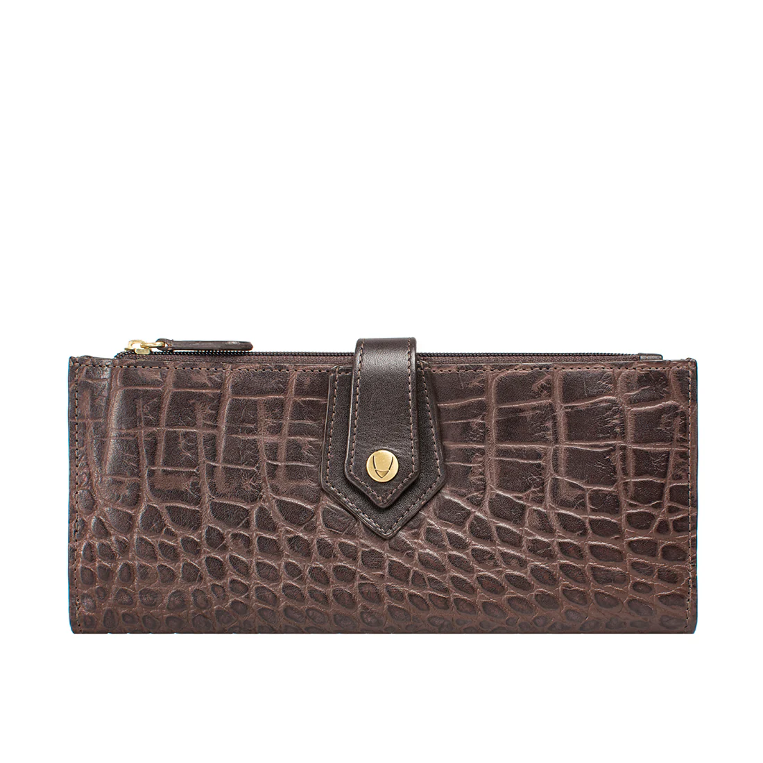 Ee Hong Kong W1 Brown Leather Bi-Fold Wallet