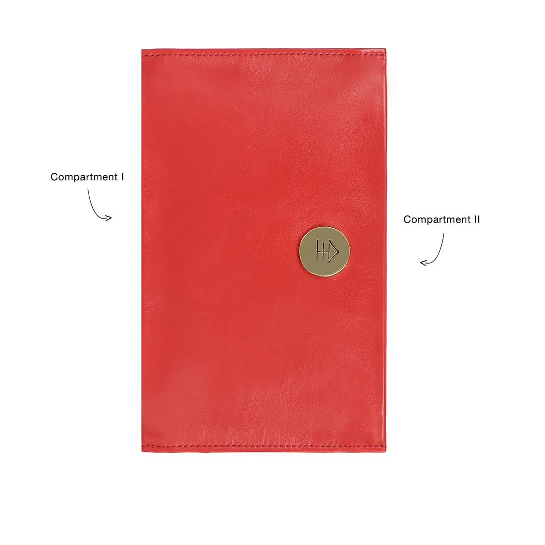 Eijo W2 Red Leather Pouch - Image 5