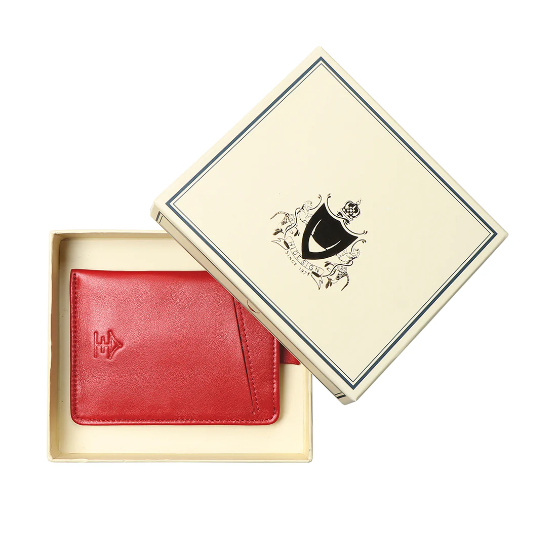Eijo W5 Red Leather Card Holder - Image 5