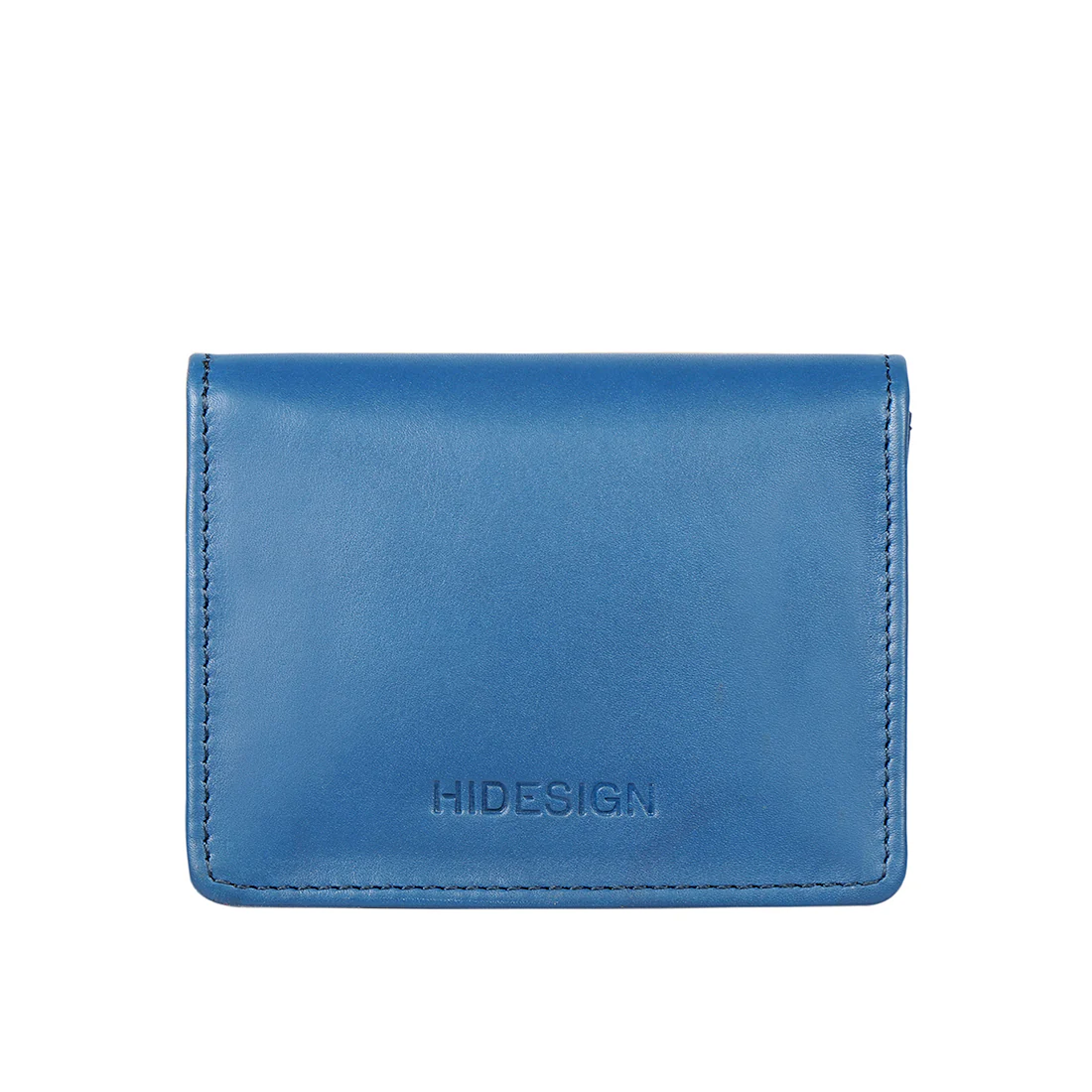 Eijo W8 Blue Leather Card Holder - Image 3