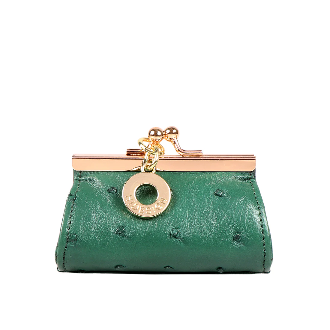 Elf Green Leather Coin Pouch - Image 3