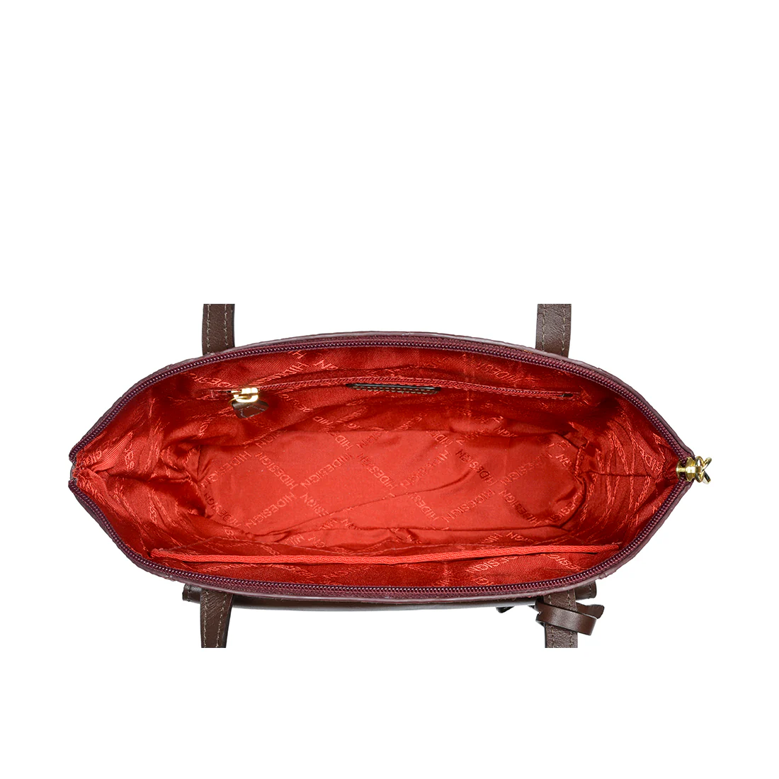 Elinor 01 Sb Red Leather Shoulder Bag - Image 5