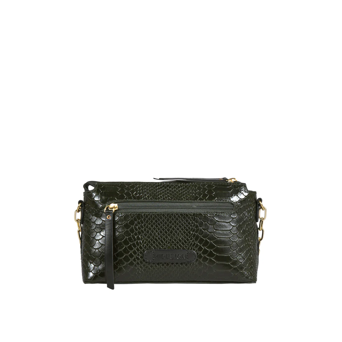 Eliza 03 Sb Green Leather Sling Bag - Image 5