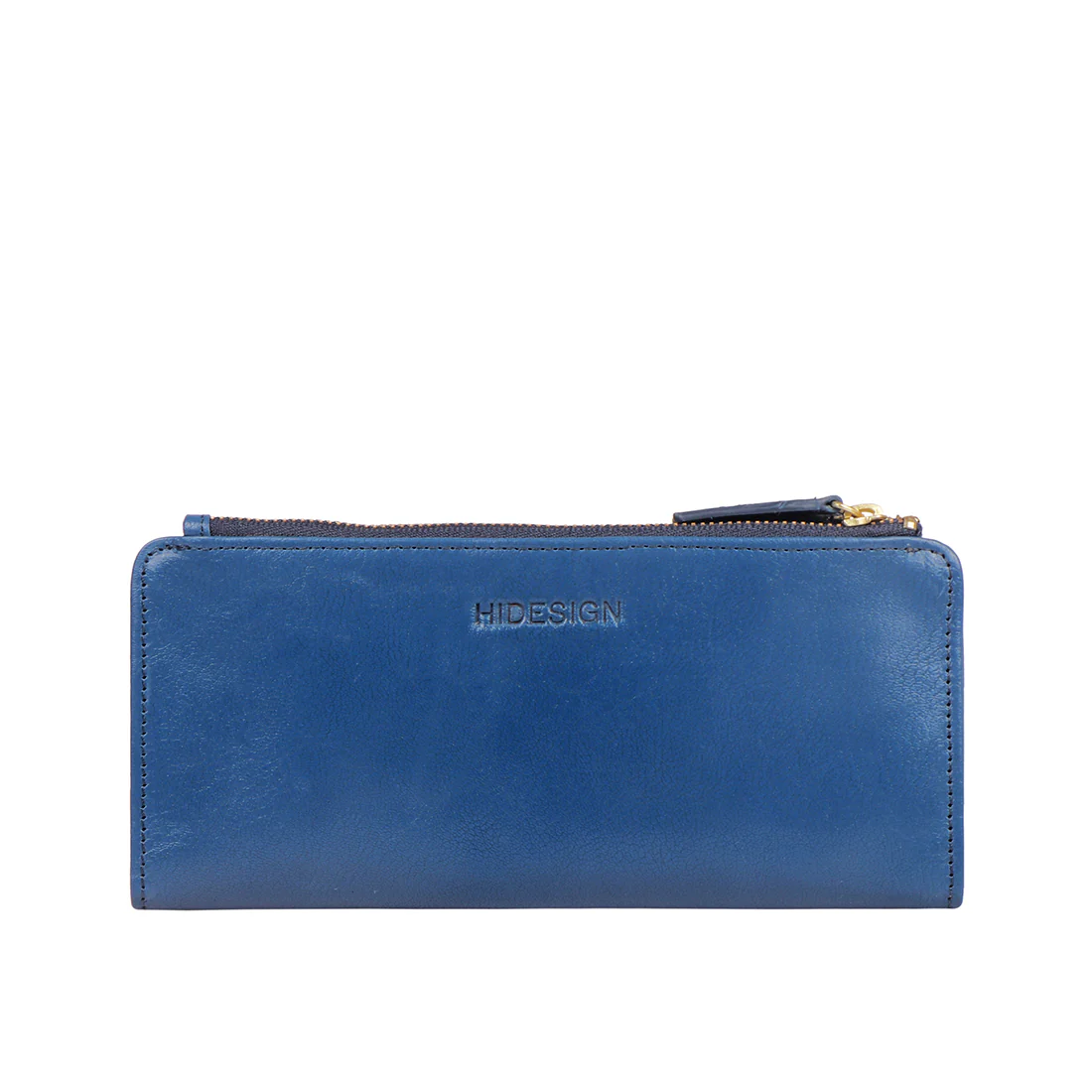 Empathy W2 Blue Leather Bi-Fold Wallet - Image 4
