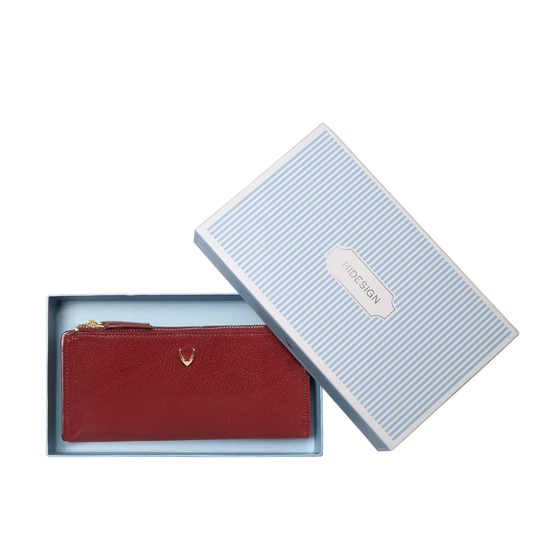 Empathy W2 Red Leather Bi-Fold Wallet - Image 9