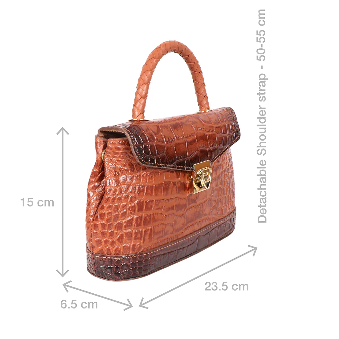 Epocca 03 Tan Leather Satchel - Image 3