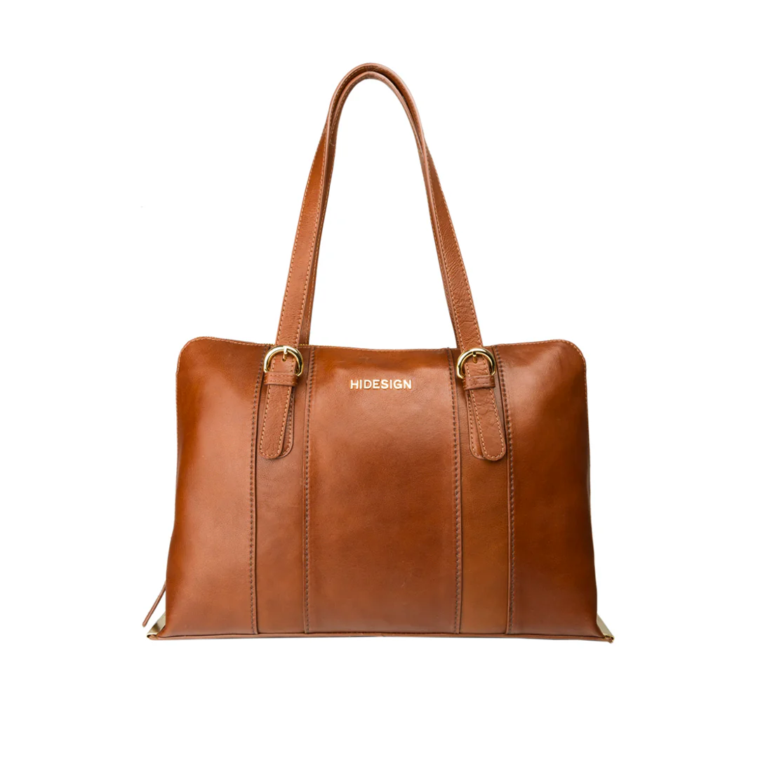 Ersa 01 Tan Leather Laptop Bag - Image 2