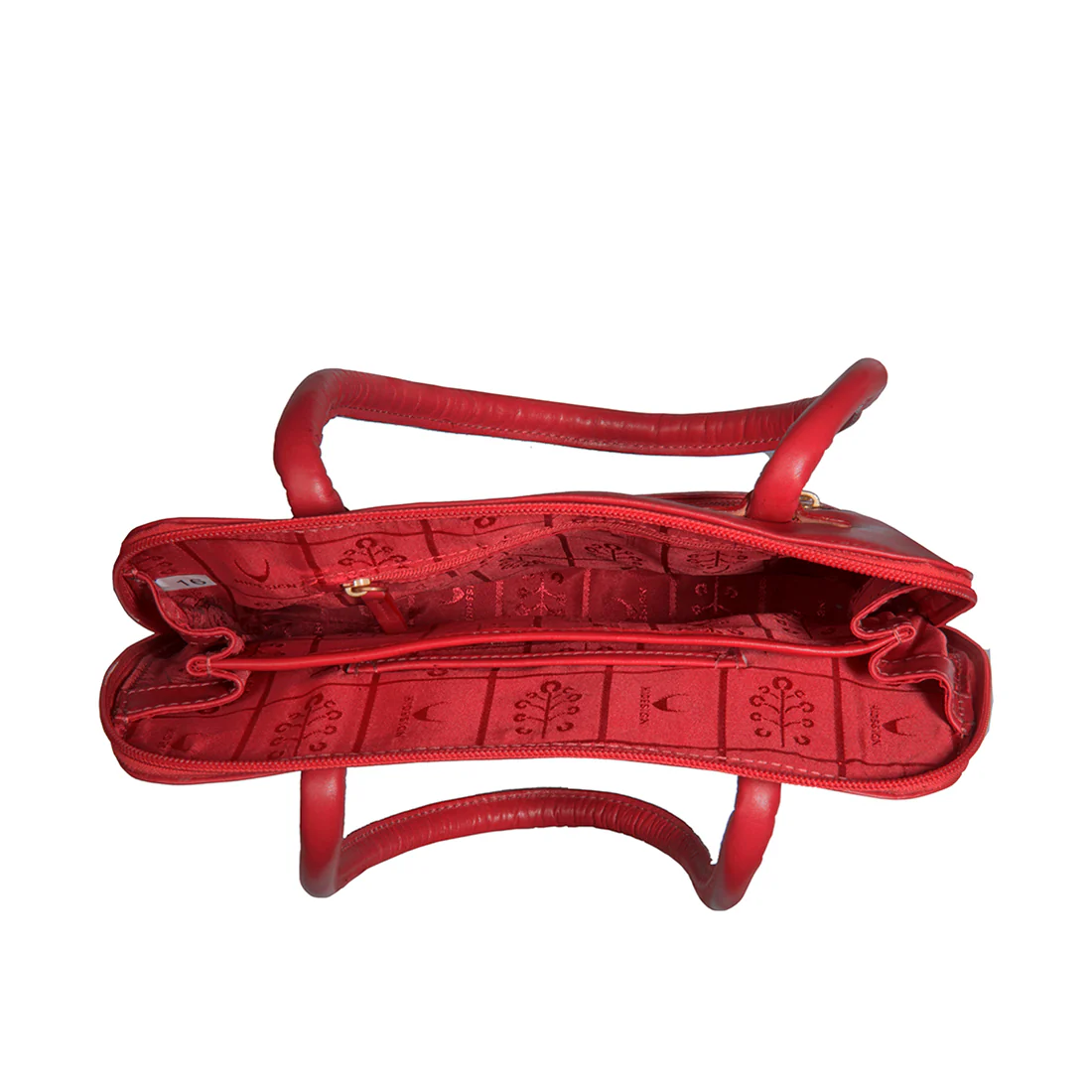 Estelle Small Red Leather Shoulder Bag - Image 4