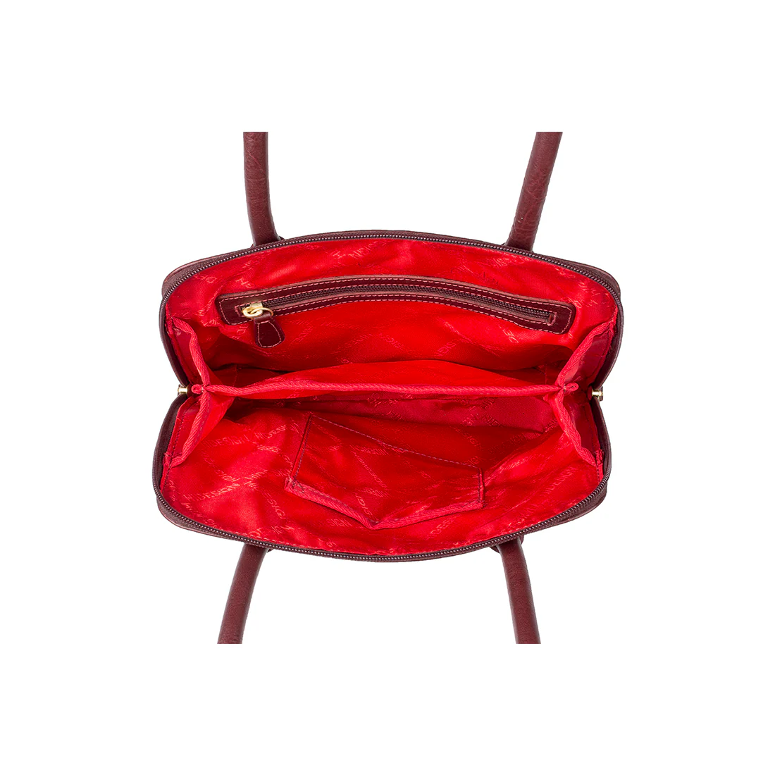 Estelle Small Red Leather Shoulder Bag - Image 4