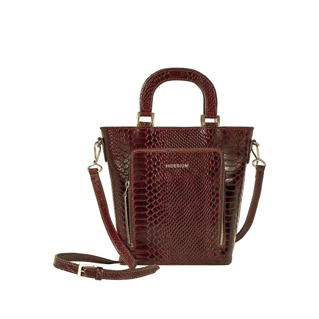 Eulalie Tan Leather Sling Bag - Image 7