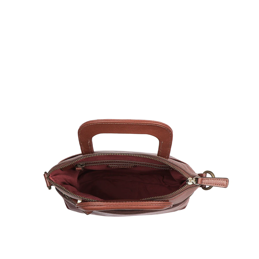 Evolution 01 Tan Leather Crossbody - Image 4