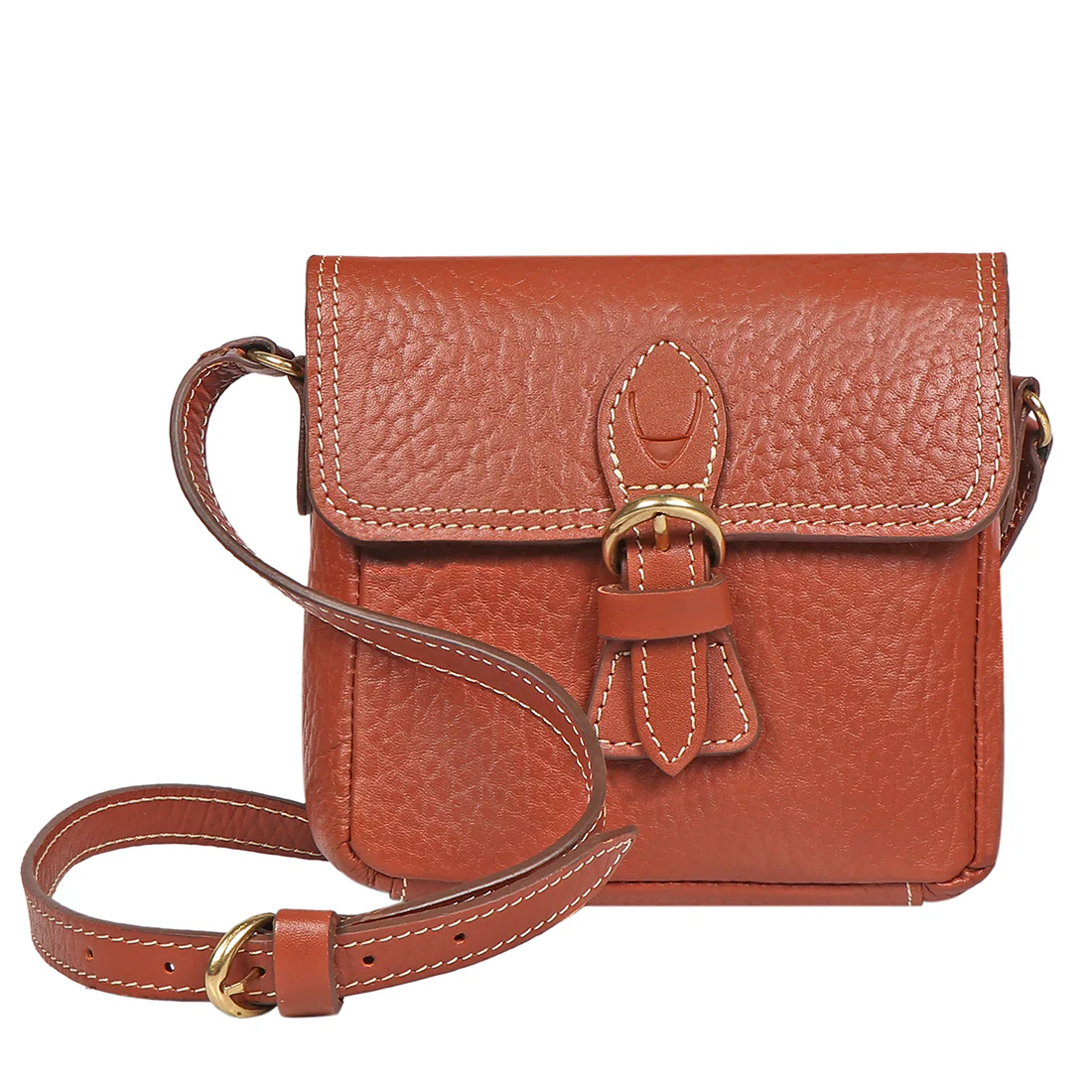 Fiona 01 Tan Leather Crossbody - Image 2