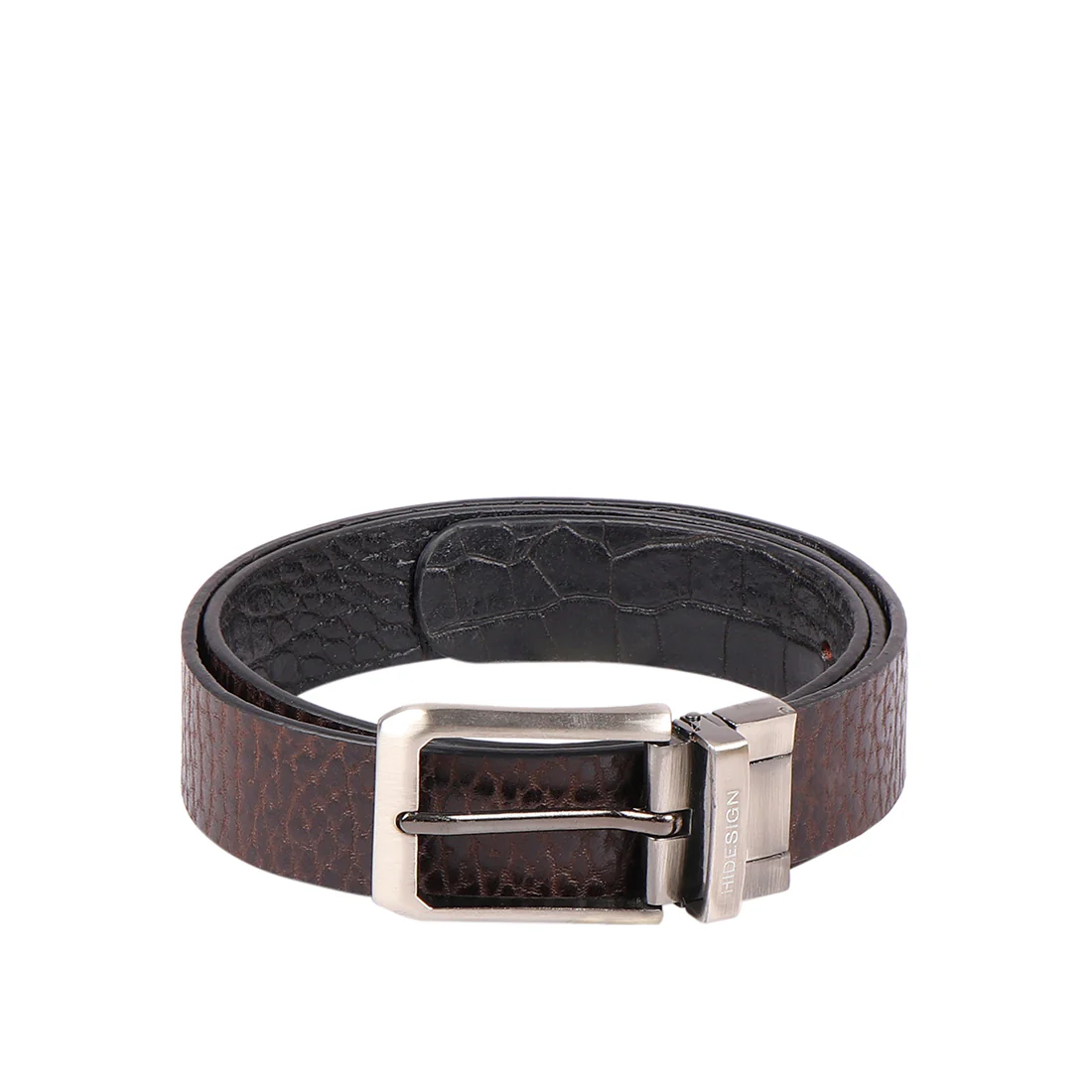 Fitz 03 Men's Black Reversible Leather Belt - Image 3