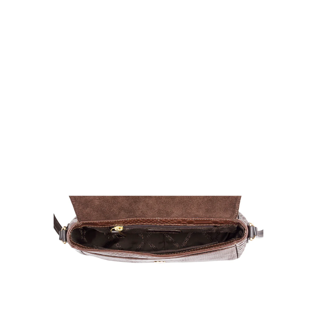 Fl Karolina 01 Brown Leather Sling Bag - Image 4