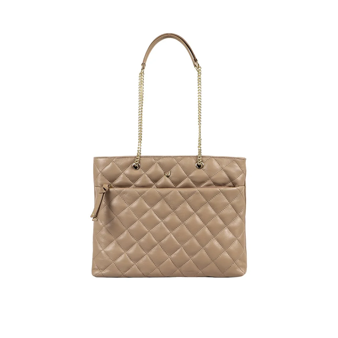 Fl Keira 05 Nude Leather Tote Bag