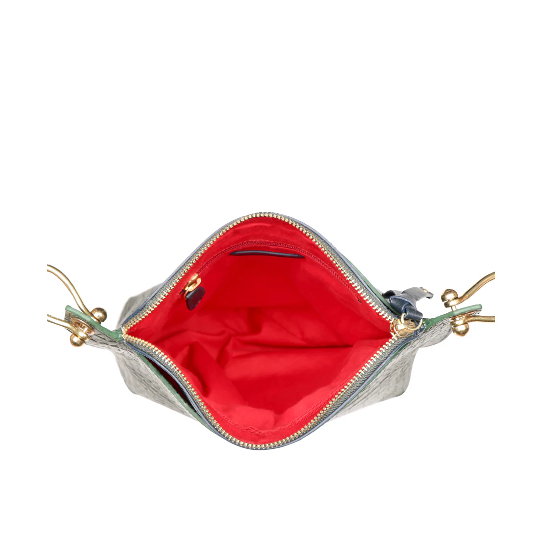 Fl Kelly 01 Green Leather Shoulder Bag - Image 5
