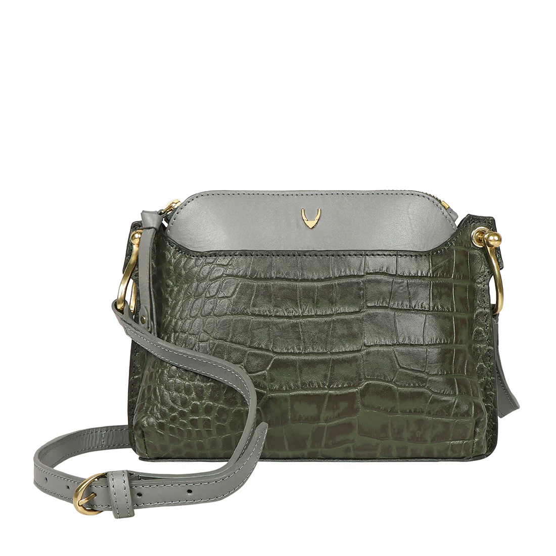 Fl Kelly 02 Green Leather Shoulder Bag - Image 2