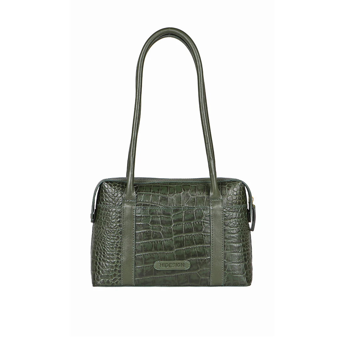 Fl Kendall Green Leather Shoulder Bag - Image 4