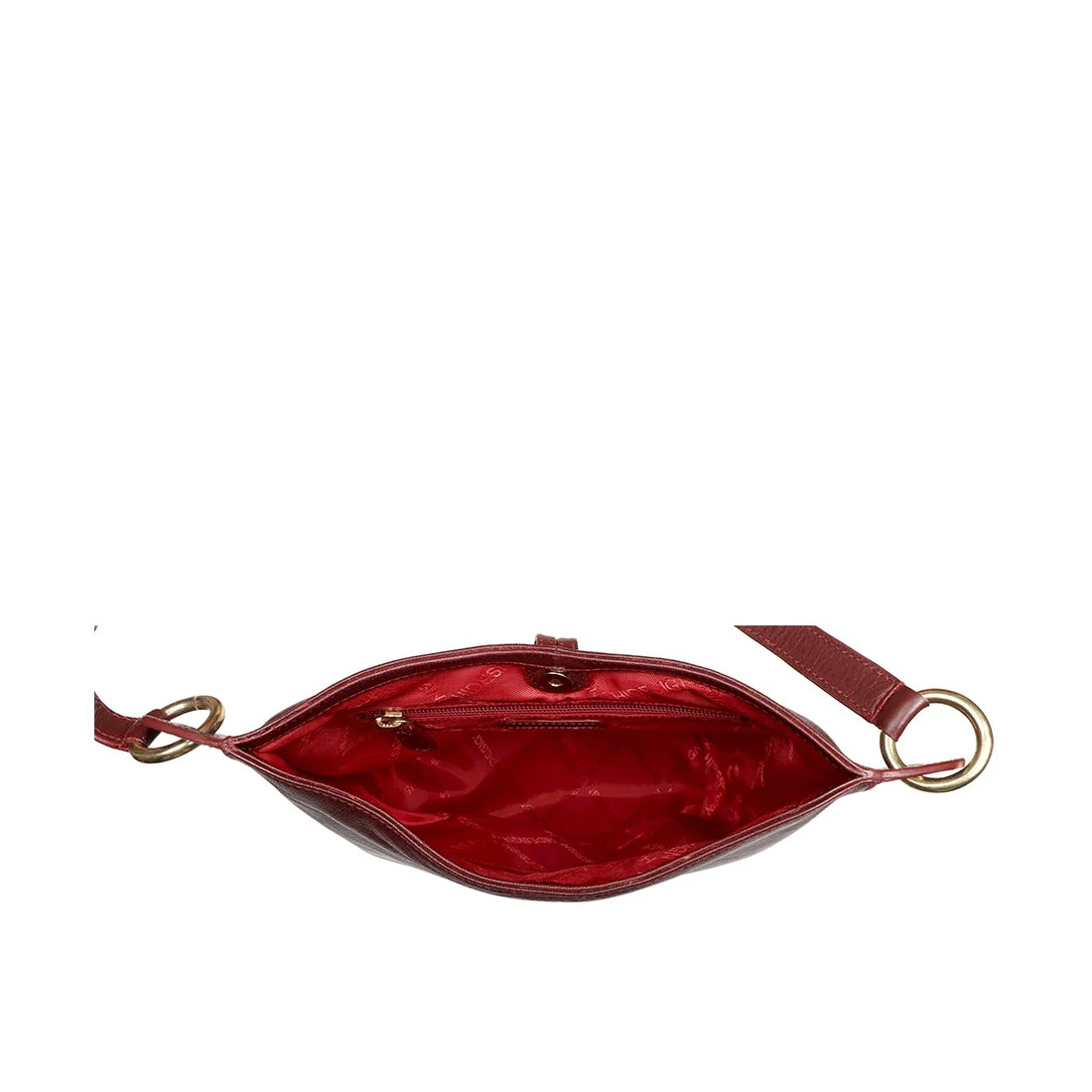 Fl Kris 01 Marsala Leather Shoulder Bag - Image 4