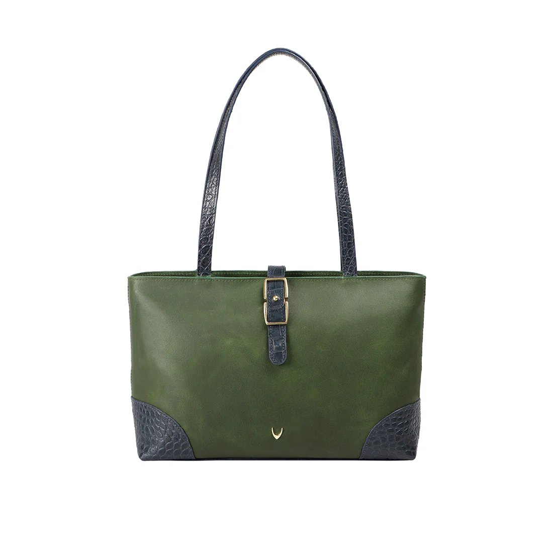 Fl Kyra 02 Green Leather Tote Bag